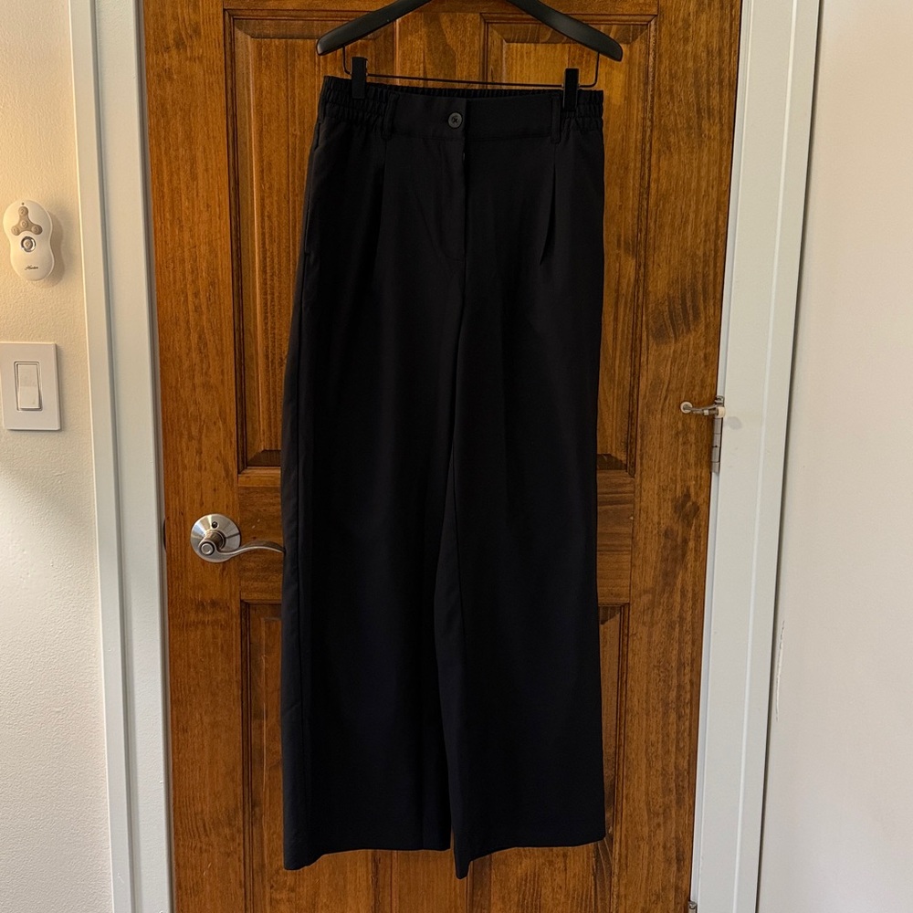 Status Wide Leg Trouser 31” Black Small - Picture 5 of 8